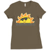 today is a beautiful day Ladies Fitted T-Shirt