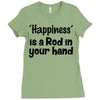 joke fisherman carp angling Ladies Fitted T-Shirt