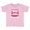 running mommy white Toddler T-shirt