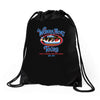 wonka boat tours Drawstring Bags