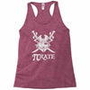 pi rate Racerback Tank