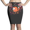 happy space fox   porky roebuck Pencil Skirts