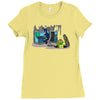 mutant invader Ladies Fitted T-Shirt