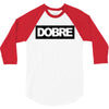 Dobre Black/White 3/4 Sleeve Shirt