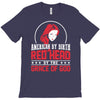 american by birth redhead by the grace of god T-Shirt