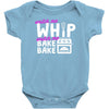 watch me whip watch me bake bake Baby Bodysuit