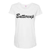 buttercup Maternity Scoop Neck T-shirt