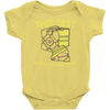 this test was a piece of cake Baby Onesie