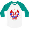 memorial day 2018 911 we will never  fotget 3/4 Sleeve Shirt