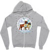 my boxers are my babies Zipper Hoodie