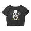skull axe Crop Top