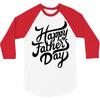 happy fathers day 3/4 Sleeve Shirt