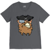 pirates face V-Neck Tee