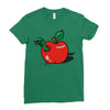 apple burster Ladies Fitted T-Shirt