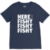 here fishy fishy fishy V-Neck Tee
