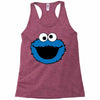 Cookie Monster Face Racerback Tank