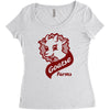 goatse farms Women's Triblend Scoop T-shirt