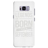 legends are born in september Samsung Galaxy S8 Plus
