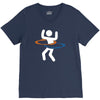 portal hula hooping with portals V-Neck Tee