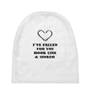 i've fallen for you hook line &amp; sinker Baby Beanies