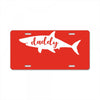 Momma Shark License Plate