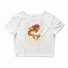 circuit dragon Crop Top