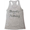 thanks for nothing Racerback Tank