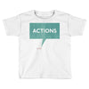 louder than words Toddler T-shirt