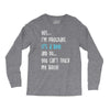 Yes...I'm Pregnant.It's a Boy! And No...You Can't Touch My Belly! Long Sleeve Shirts