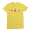 spooky kitties Ladies Fitted T-Shirt
