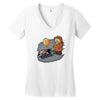 we all float Women's V-Neck T-Shirt