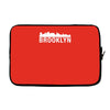 brooklyn city skyline silhouette Laptop sleeve