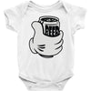 mickey beer Baby Onesie