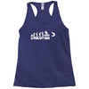 evolution fishing Racerback Tank