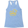 duck quack Racerback Tank