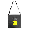 Mrs. Pacman Adjustable Strap Totes