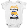 alaska is calling and i must go Baby Bodysuit