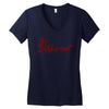 be different Women's V-Neck T-Shirt