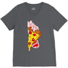pizza slut V-Neck Tee