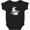 jurassic bunnies Baby Bodysuit