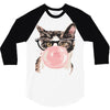 cat 3/4 Sleeve Shirt