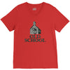 old school V-Neck Tee