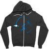 out baby fished Zipper Hoodie