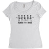 Floss Like A Boss Women's Triblend Scoop T-shirt