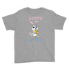 Bunny Happy Easter Youth Tee