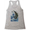 kaiju wave Racerback Tank