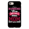 running mom white iPhone 8