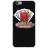 lucky devil gambling cards iPhone 6/6s Case