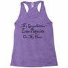 grandkitties pawprints Racerback Tank