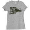 plumeria paradise Ladies Fitted T-Shirt
